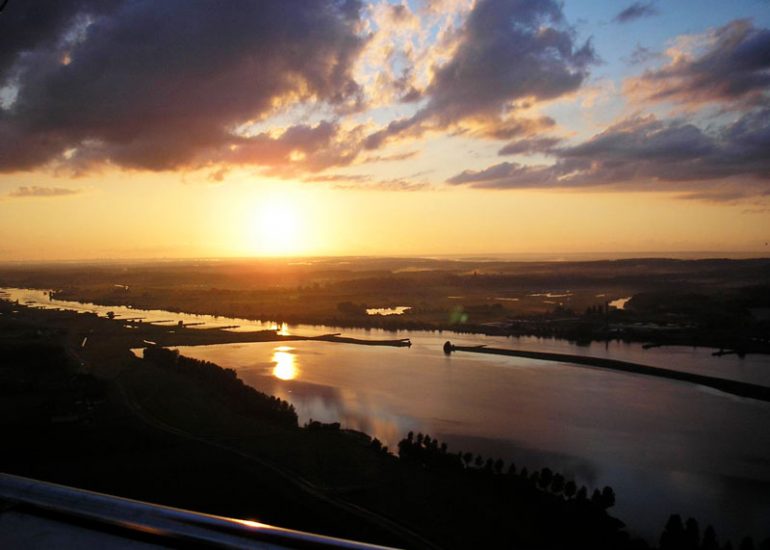 Ballonvaren en bijzonder uit eten in Arnhem, Gelderland met CuliAir Skydining