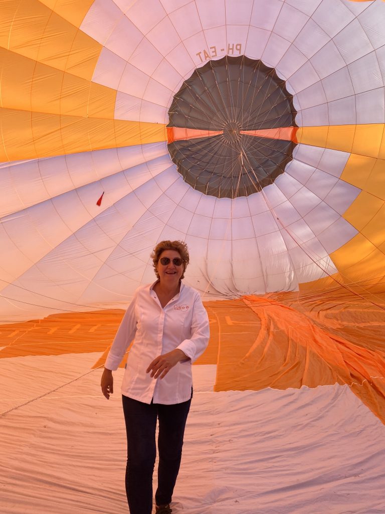 SVH-Meisterkoch Angelique Schmeinck-Heißluftballon-Restaurant