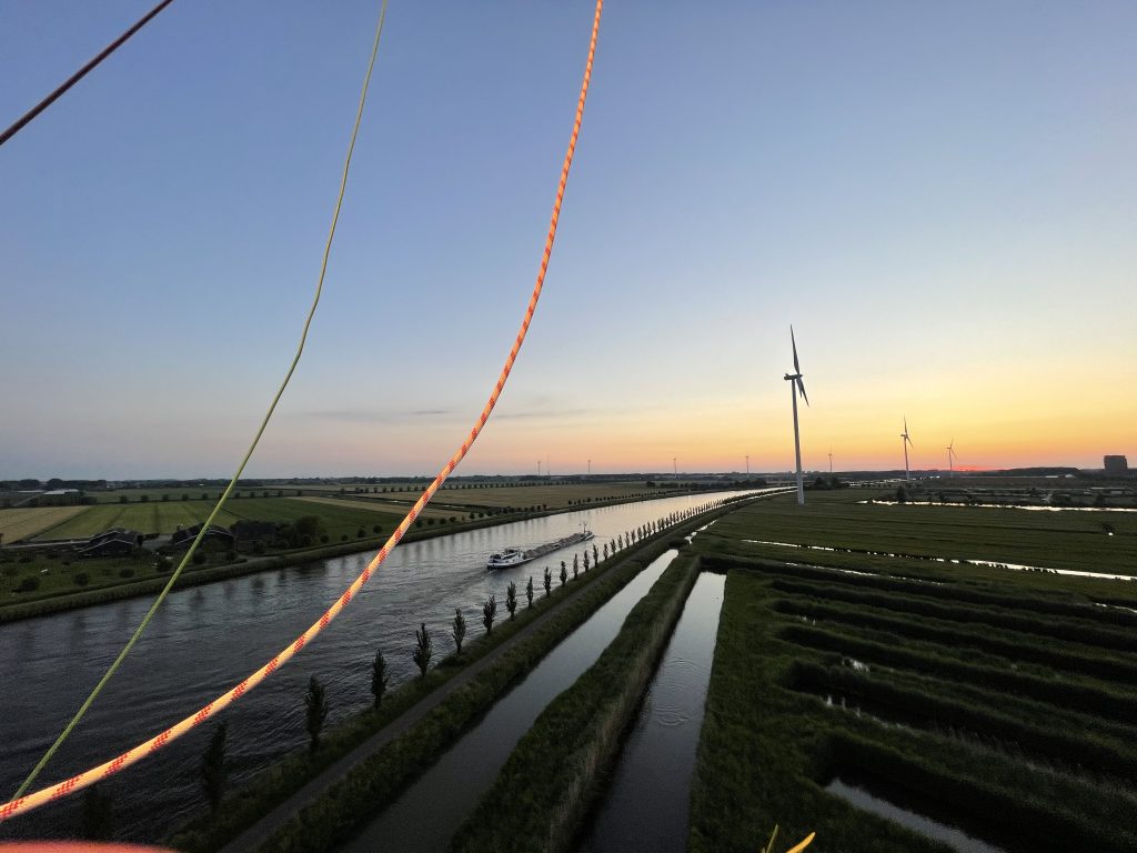 Aussicht Ballonfahrt Houten-Culiair-Dining with a view